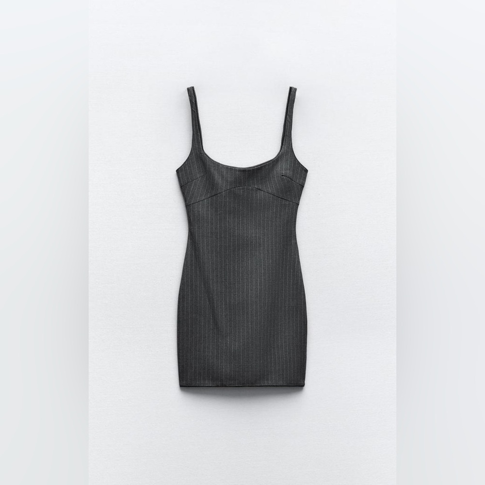 PINSTRIPE DRESS